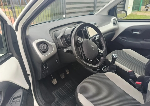 Peugeot 108 cena 34500 przebieg: 65000, rok produkcji 2017 z Nysa małe 79